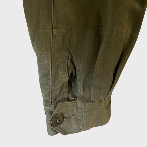 Vintage 1978 Romi Basha French Army Jacket Women's Medium Military Utility Camo - Picture 8 of 12